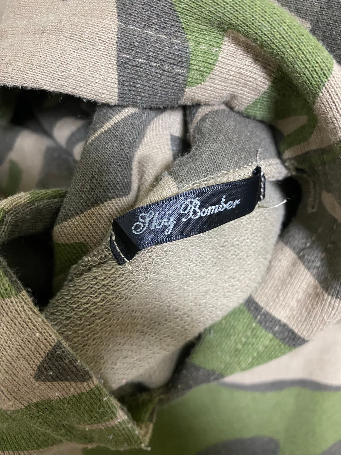 일본 빈티지 카모 플라쥬 후드티 원피스 갸루 와투케 y2k 상품이미지2