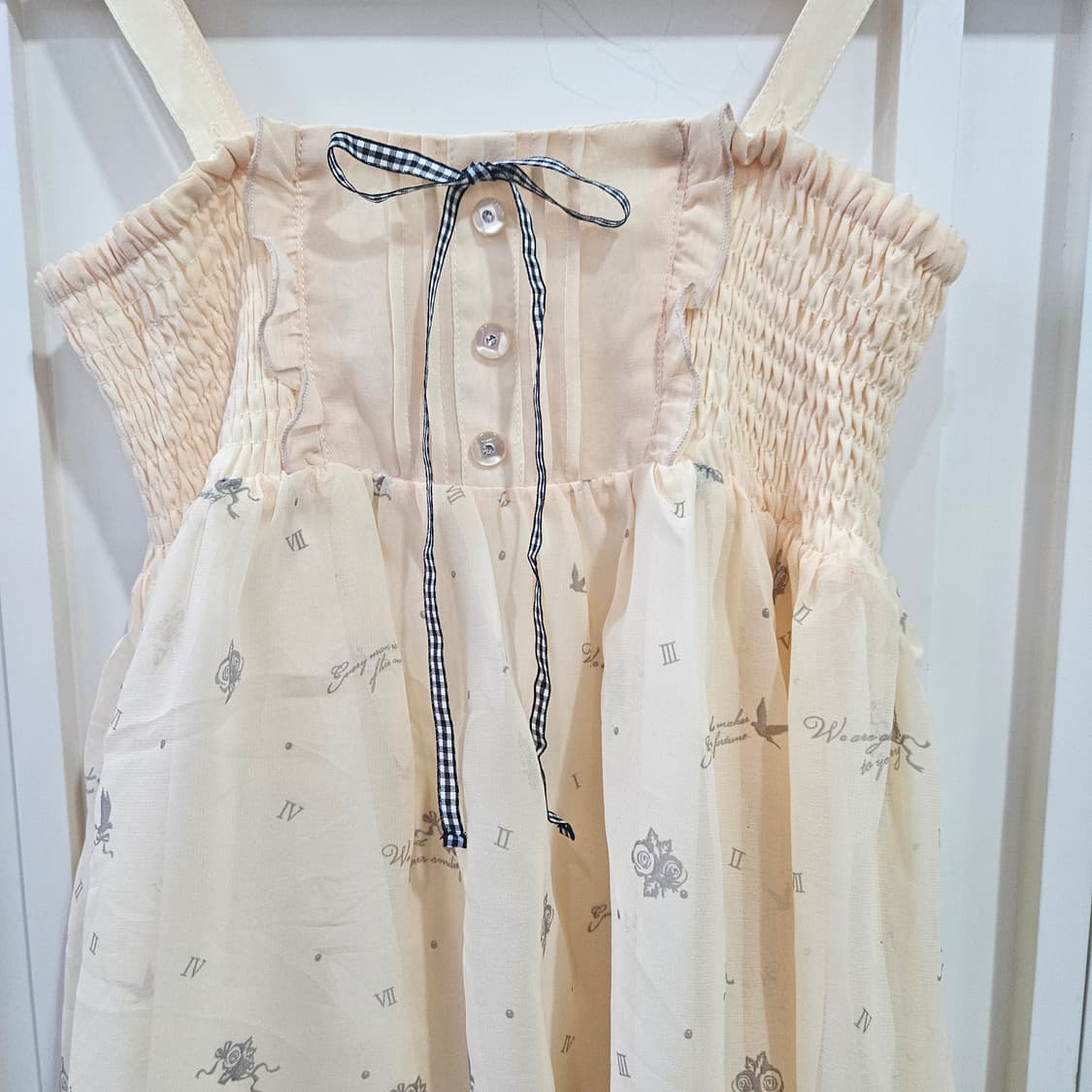 로맨틱 프린트 셔링 원피스 상품이미지2