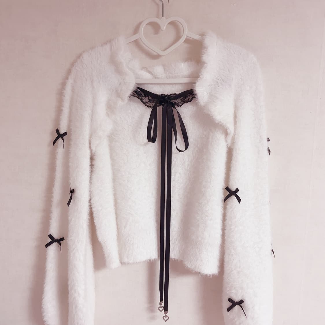 마즈 리본 케이프 니트 양산형 지뢰계 mars 리즈리사 노에미 걸리 상품이미지1