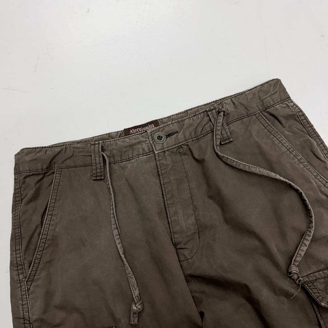 멀티포켓 Y2K 탄창 밀리터리 빈티지 와이드 카고팬츠 상품이미지4