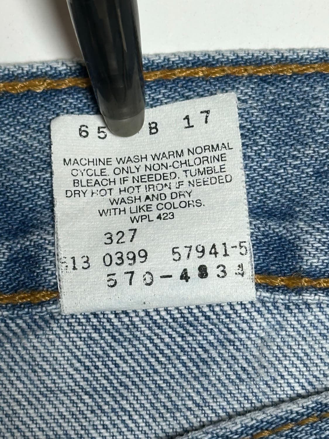 리바이스 570 배기핏 90s 상품이미지5