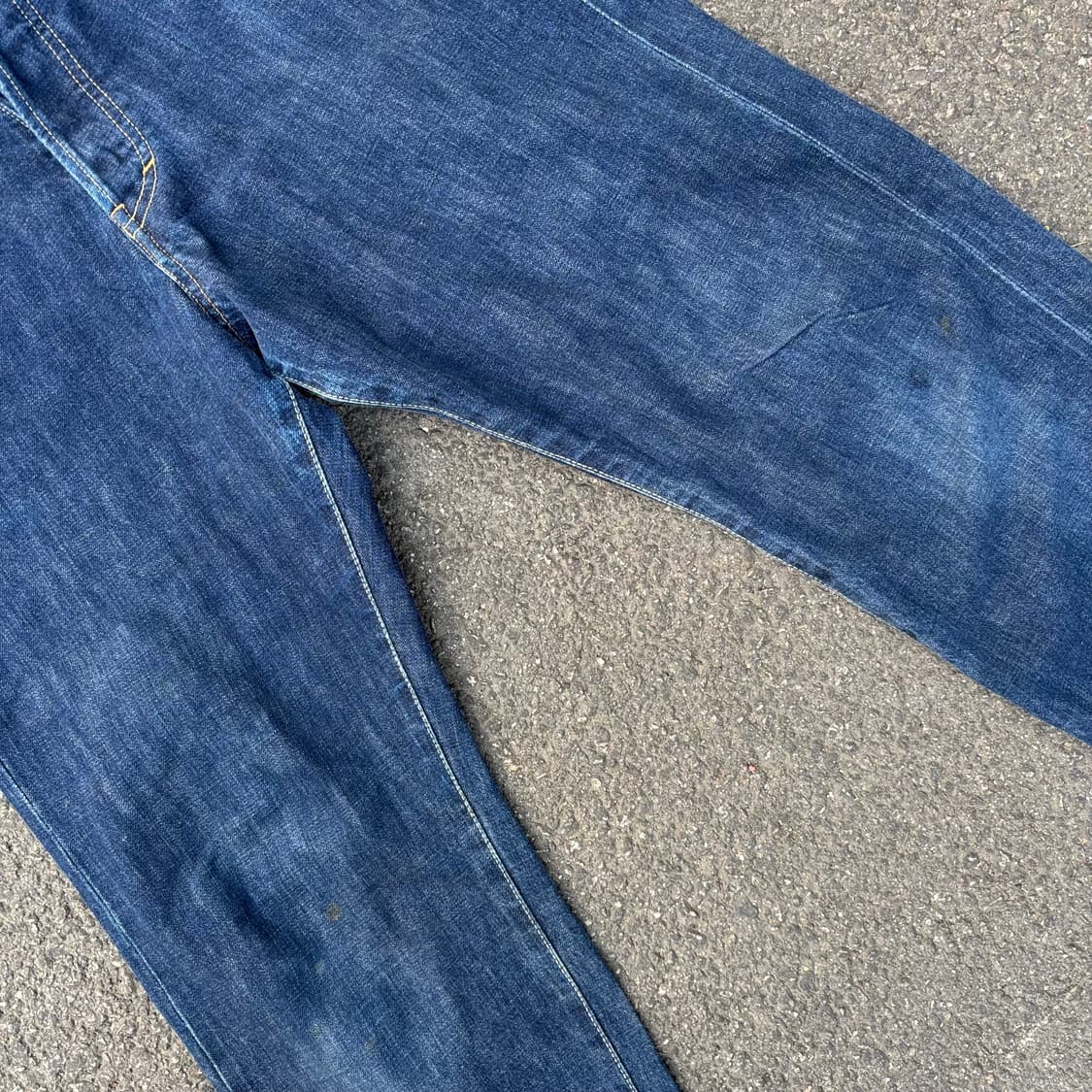 일본 빔즈 보이 신치백 셀비지 데님 팬츠 상품이미지7