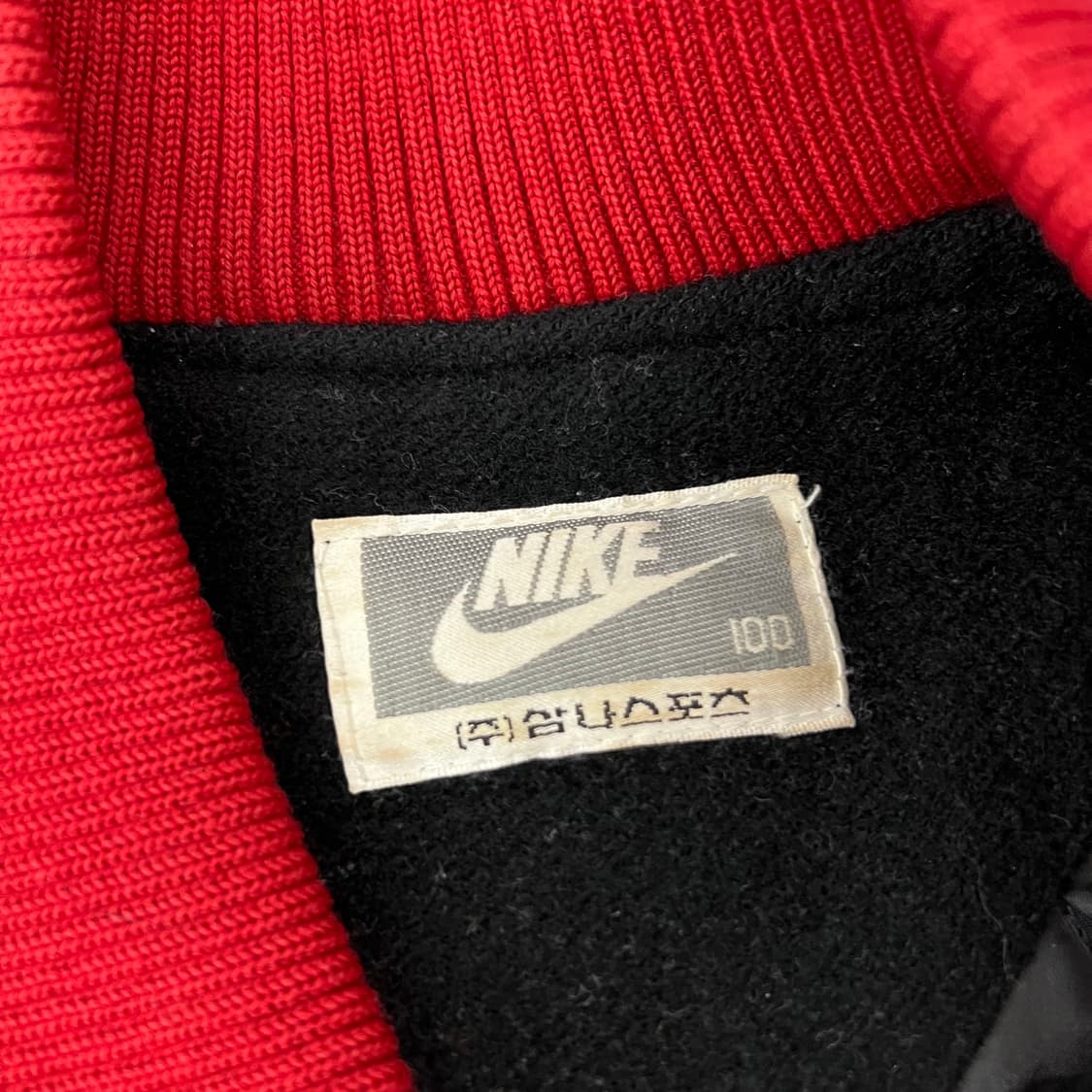 나이키 90s 에어조던 점프맨 레더암 바시티 자켓 상품이미지6