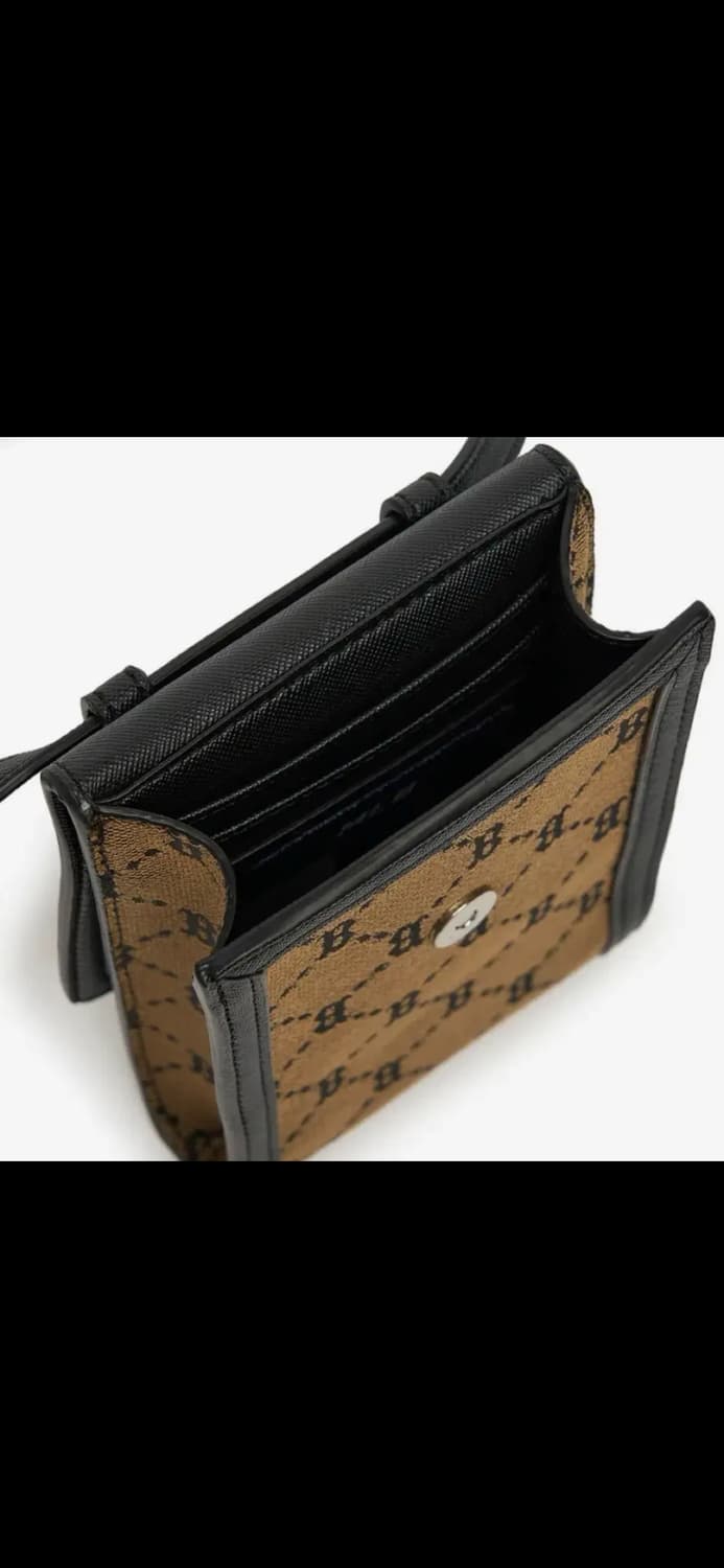 엠엘비 MLB 모노그램 다이아 자카드 핸드폰 크로스백 상품이미지5