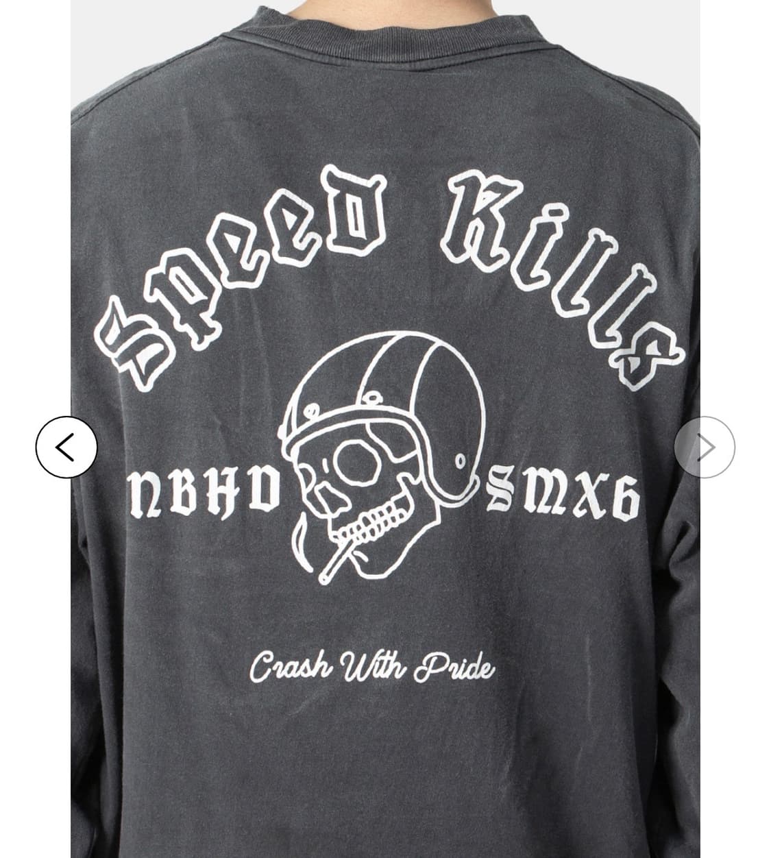 네이버후드 세인트마이클 맨투맨 라지사이즈 상품이미지1