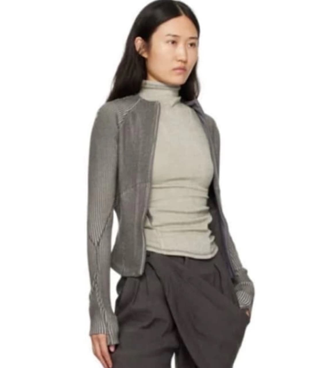 혜인서 집업 니트  상품이미지2