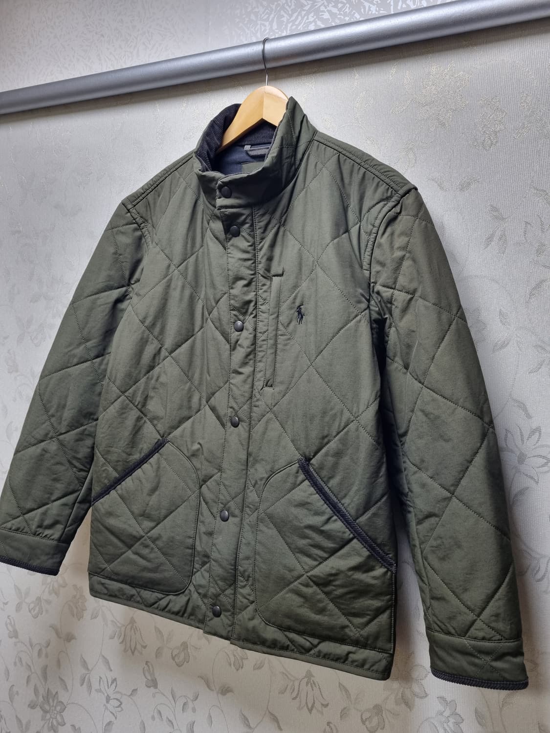 [L/100] 폴로 sussex 퀼팅 자켓 카키 상품이미지2