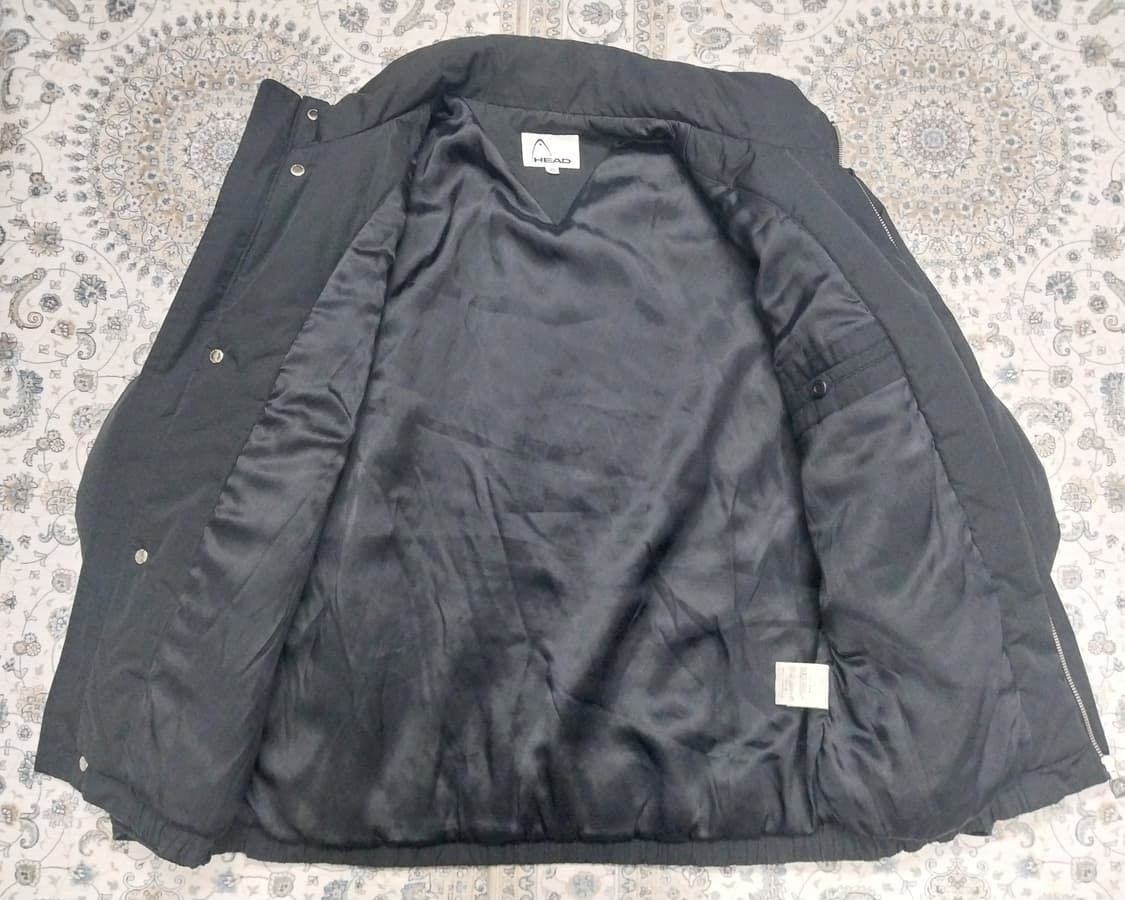 90s HEAD  블랙 점퍼 95 (후드내장) (크게나옴) 상품이미지2