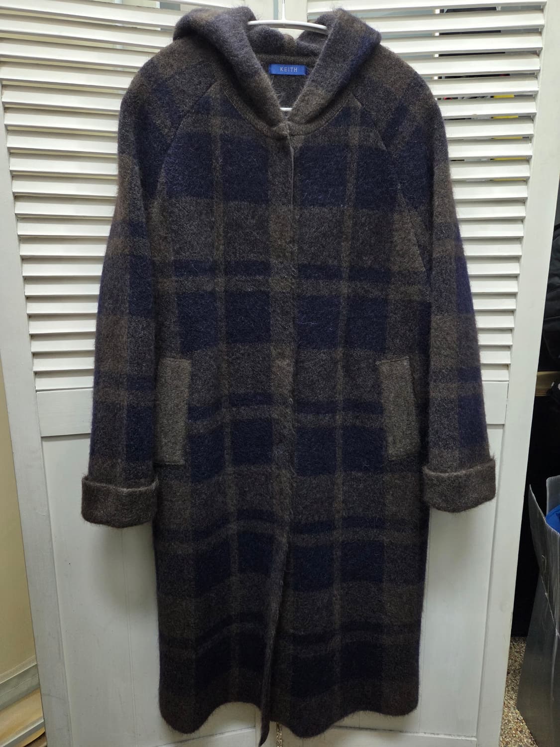 키이스 울 니트 코트 상품이미지1