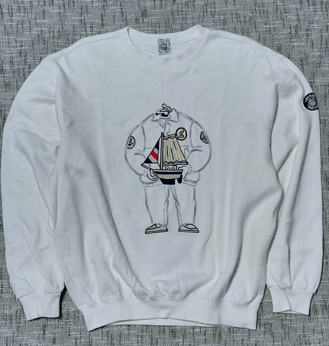 일본 SINA COVA시나코바 맨투맨 L 상품이미지1