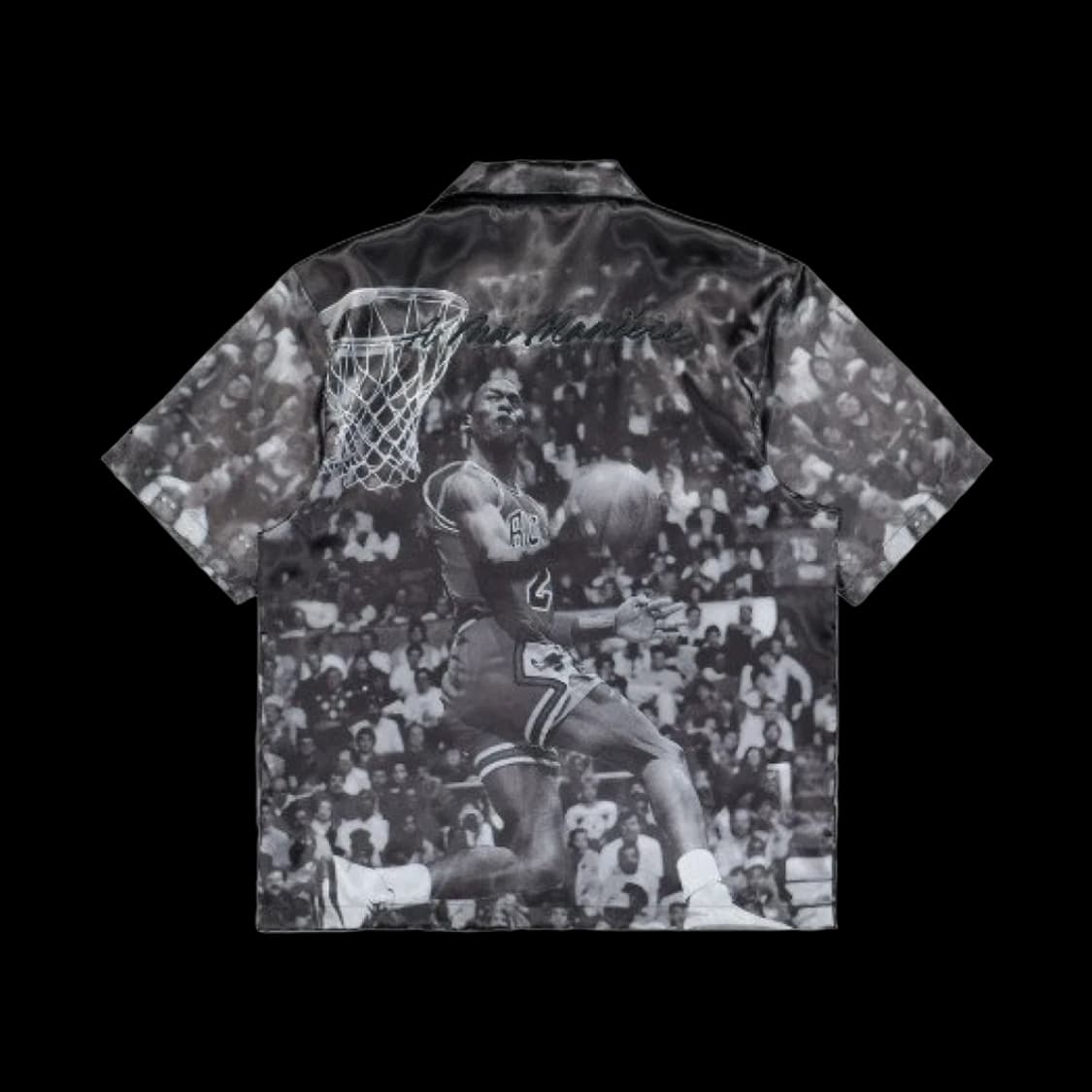 아 마 마니에르 x 조던 사틴 버튼업 셔츠 상품이미지2