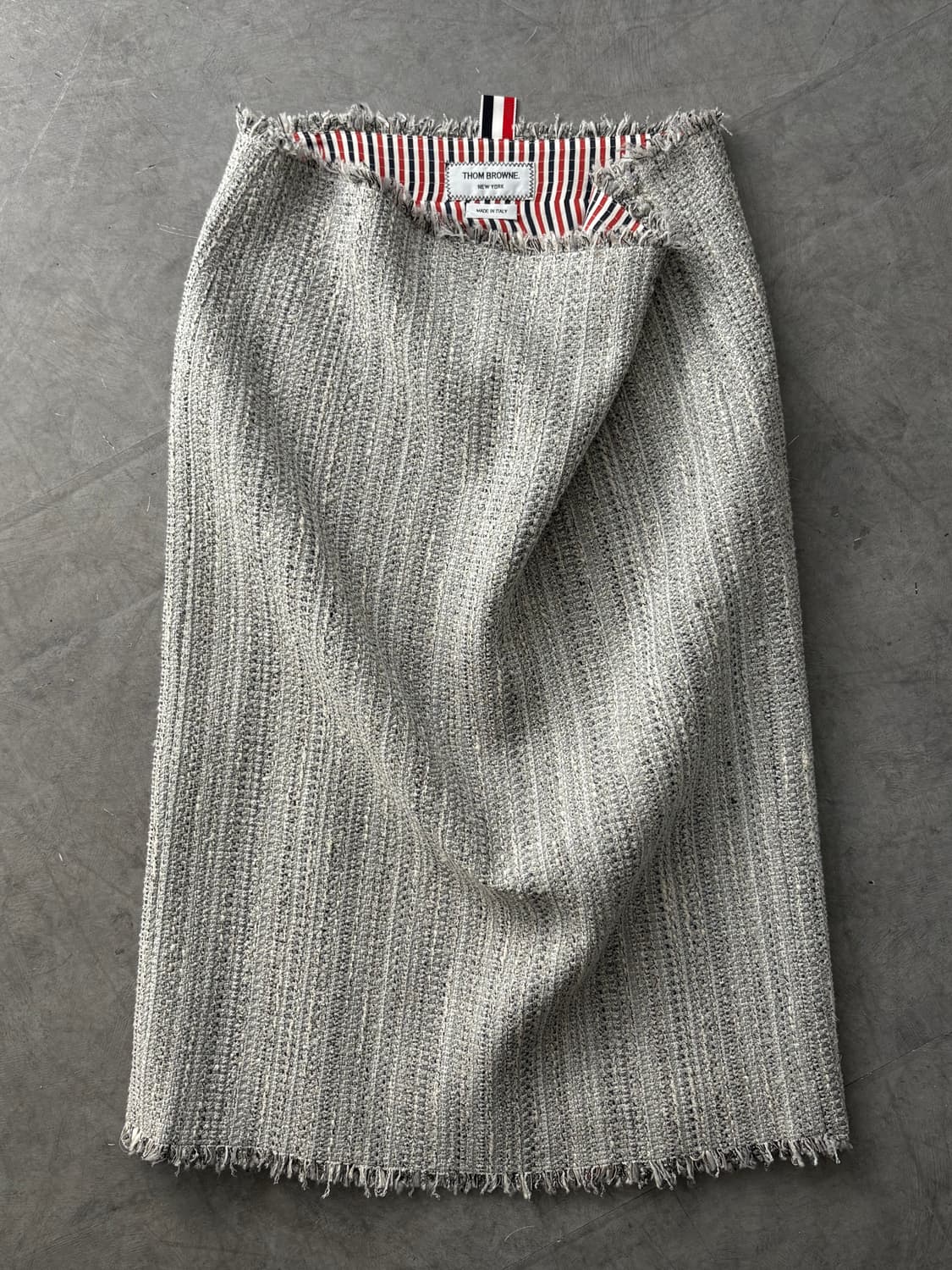 Thom Browne 톰브라운 트위드 미디 스커트 상품이미지1