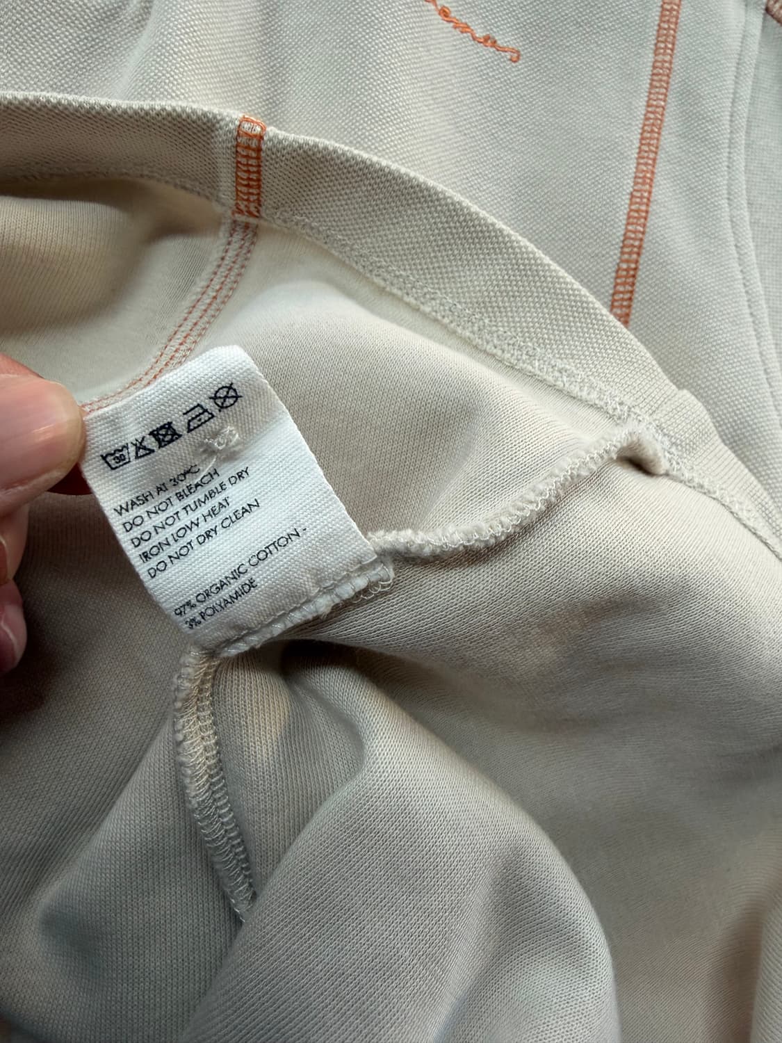 L/ 자크뮈스 바닐라 심 디테일 폴로 반팔 상품이미지10