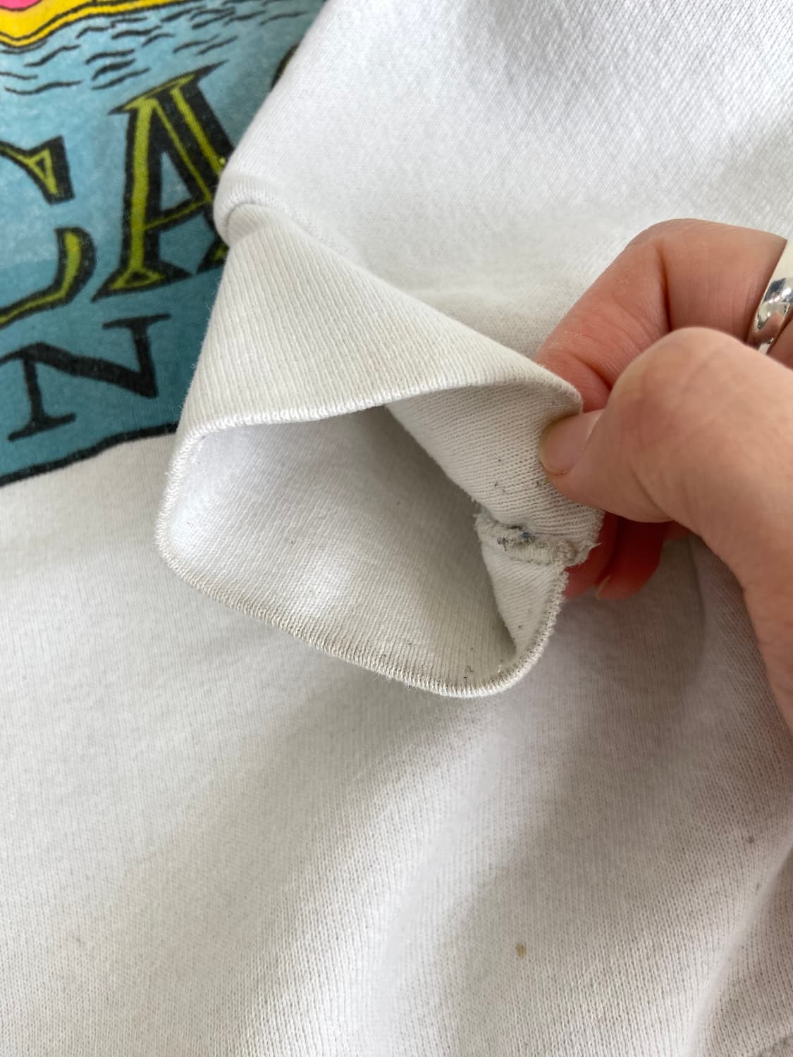 80's 프룻오브더룸 시카고 일리노이 스웻셔츠  상품이미지8