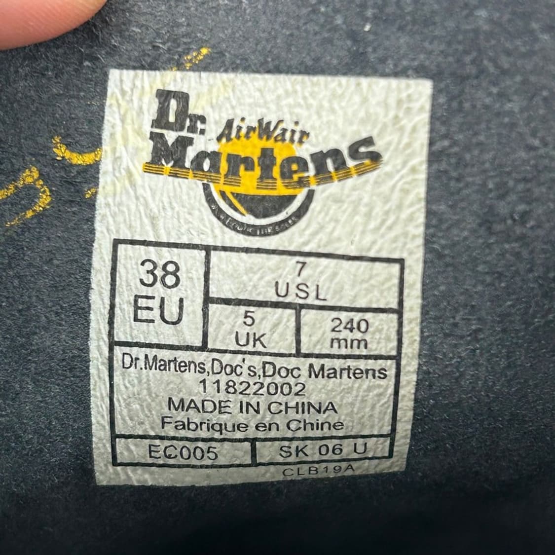 DR. MARTENS 1B60 백스 블랙 240 상품이미지6