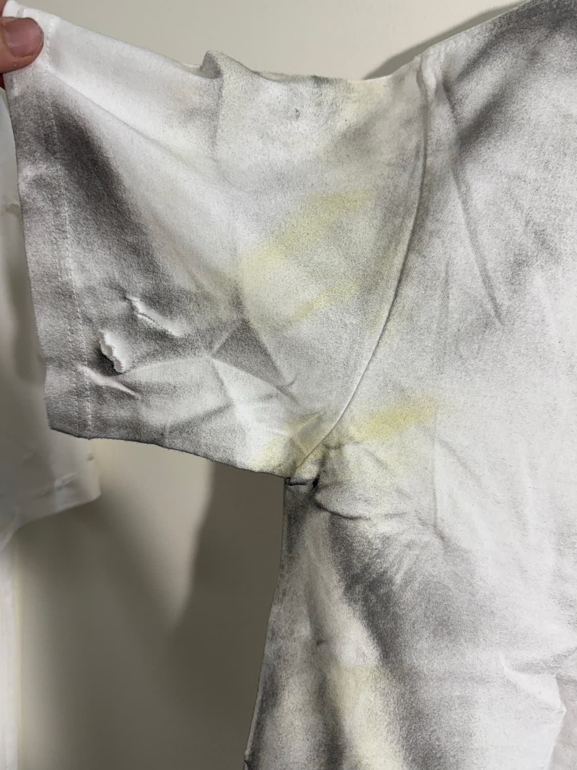 말보로 빈티지 디스트레스드 그릴드 데미지 반팔   상품이미지9