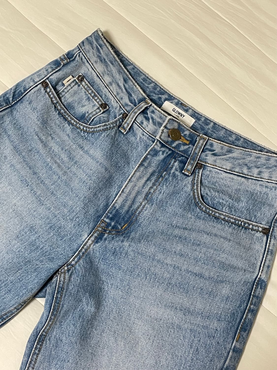 글로니 Jane Jeans 라이트 블루 XS 상품이미지8