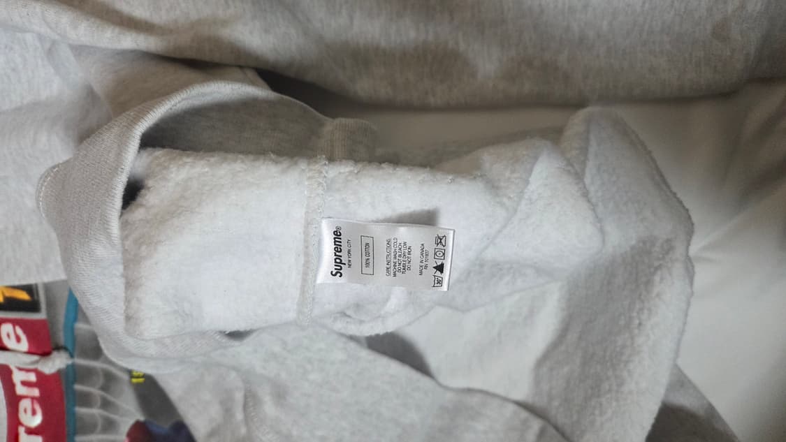 슈프림x트레셔 후드 스웨트셔츠 애쉬 그레이-21fw 상품이미지5