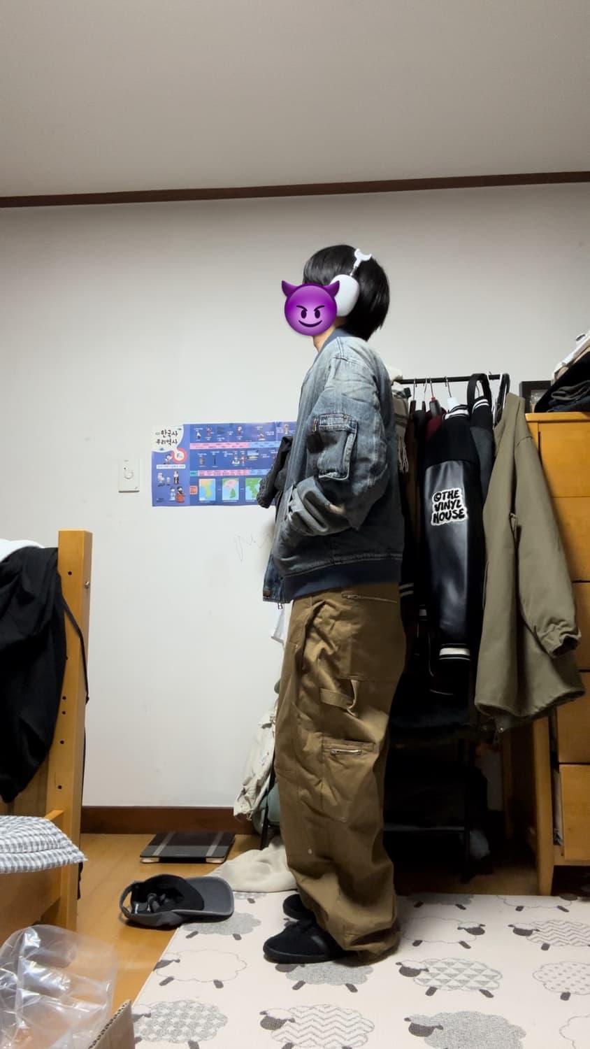 주앙옴므 데님 자켓 m 새상품 택 o 착샷 o 상품이미지2