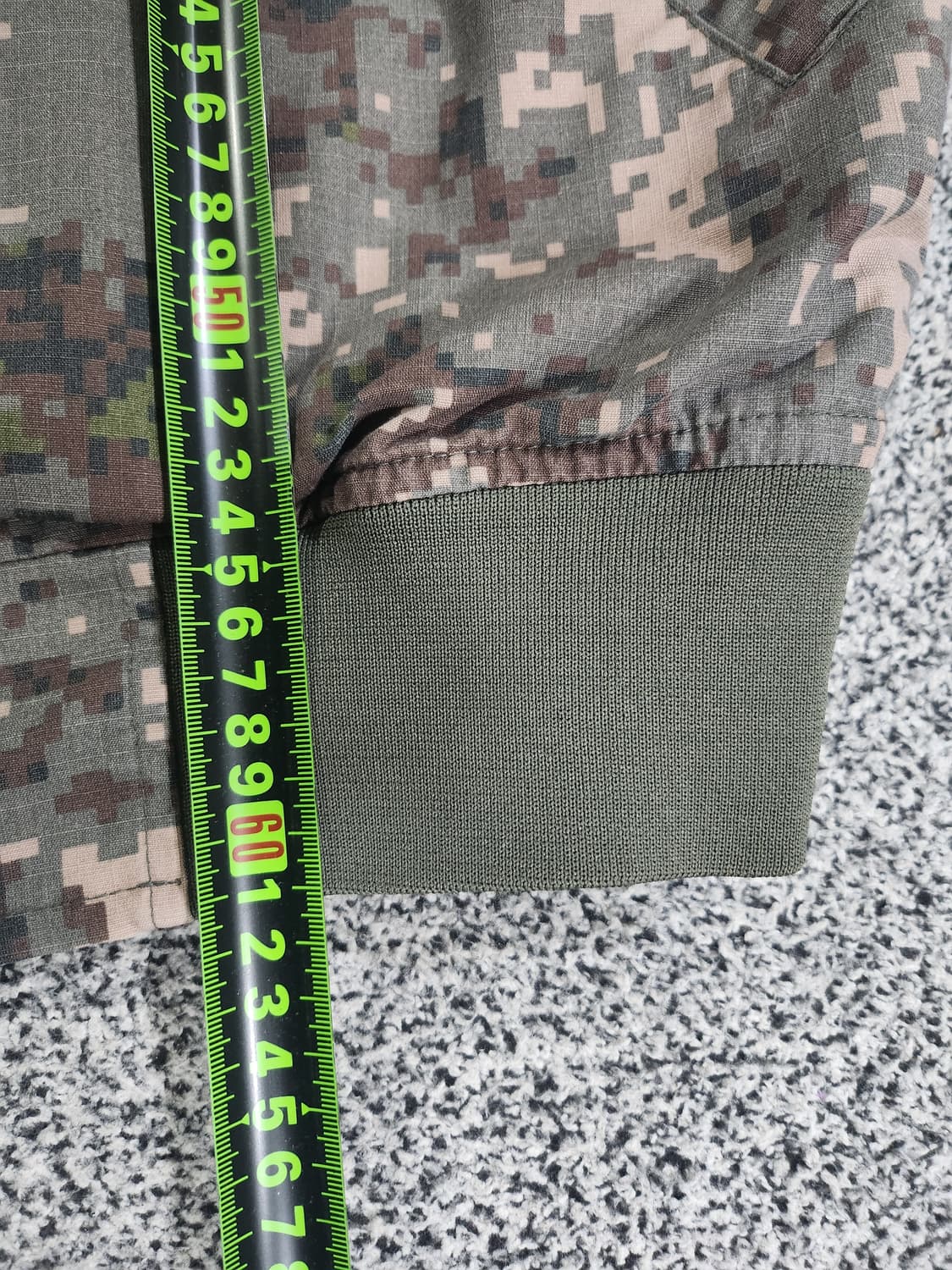 밀리터리 디지털 카모 전차병 점퍼 상태좋음 상품이미지9