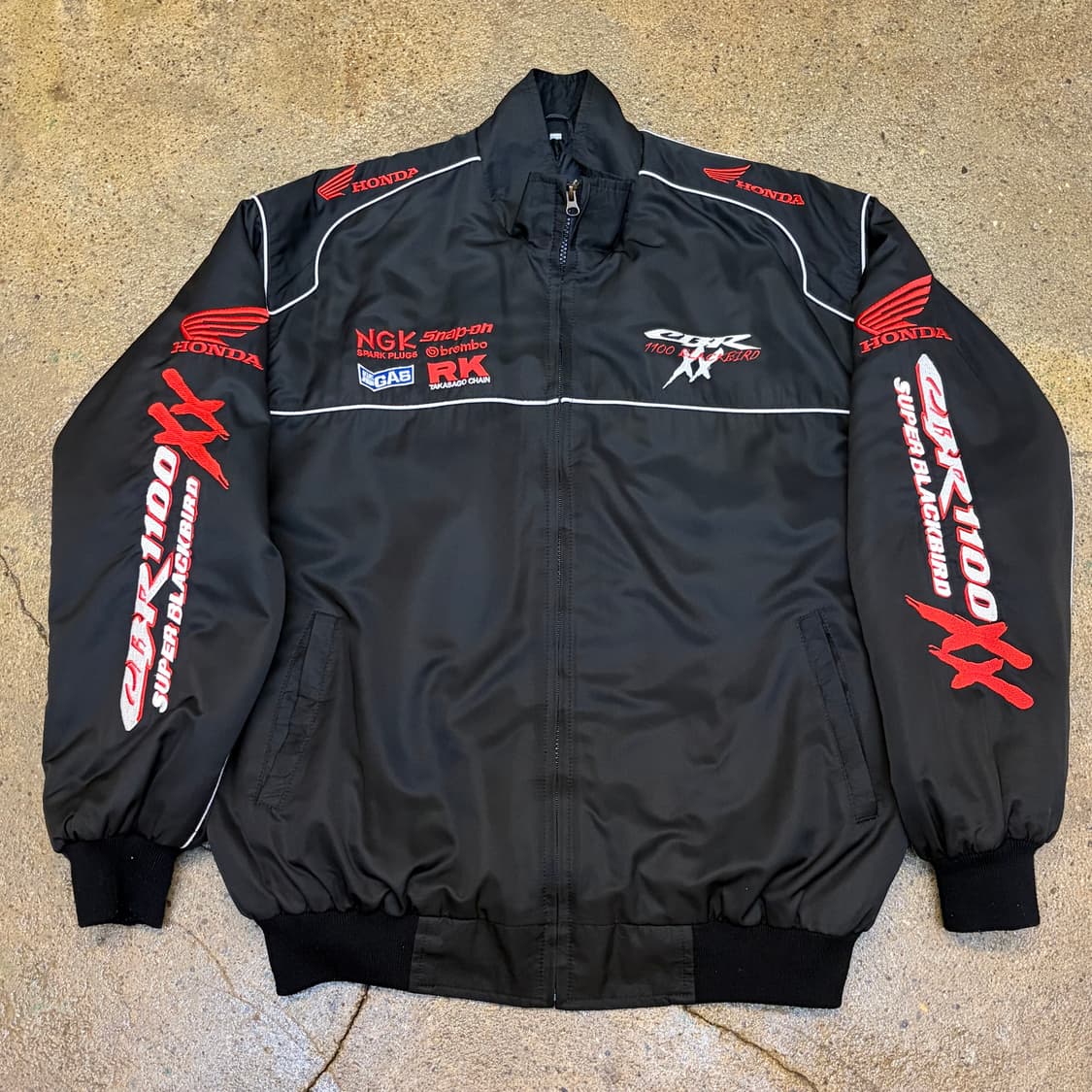 레어 미국 빈티지 혼다 CBR1100 XX 블랙버드 레이싱 자켓  상품이미지1