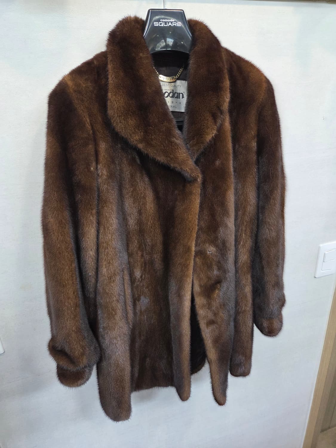 우단 모피 코트 77 상품이미지5