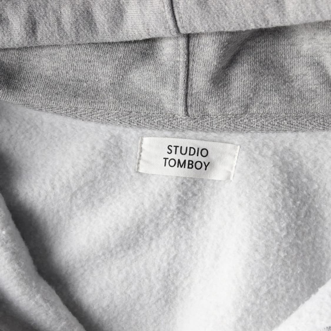 스튜디오 톰보이 기모 후드 롱원피스 F 상품이미지6