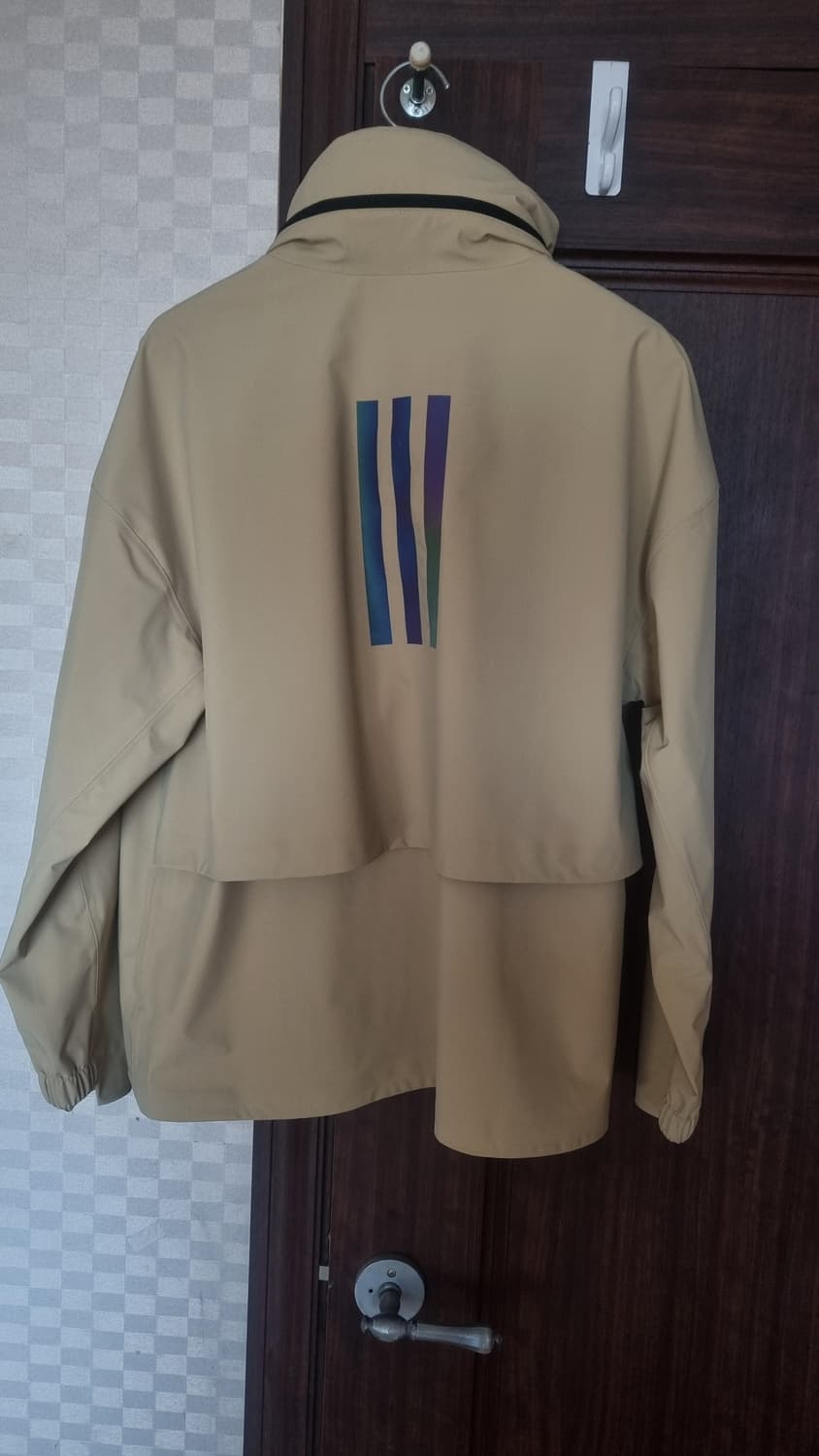 아디다스 마이쉘터 베이지 레인 레디 바람막이 자켓 L 상품이미지2