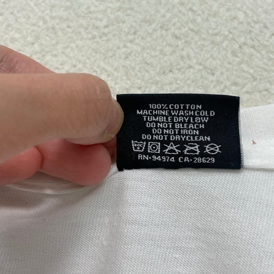 STUSSY 에잇볼 반팔티셔츠 화이트 M 상품이미지5