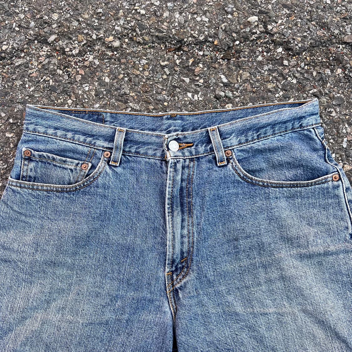 90년대 멕시코 생산 리바이스 550 데님 반바지 상품이미지2