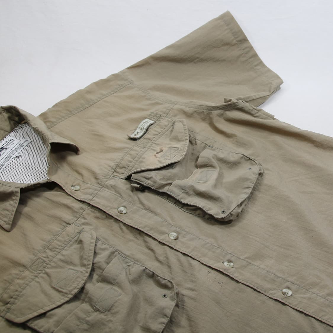 (착용컷) Columbia PFG 유틸리티 반팔 셔츠 (남성용 100) 상품이미지6