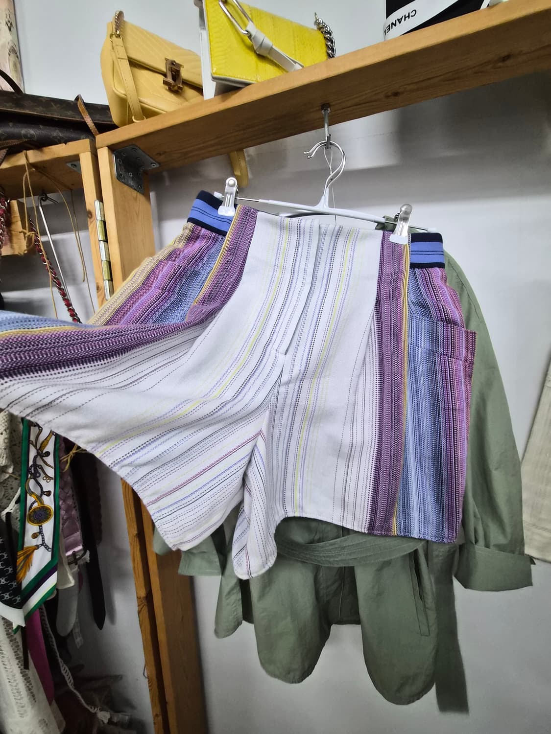 듀엘 바스락 숏 트렌치점퍼. 듀엘 코튼 반바지 상품이미지9