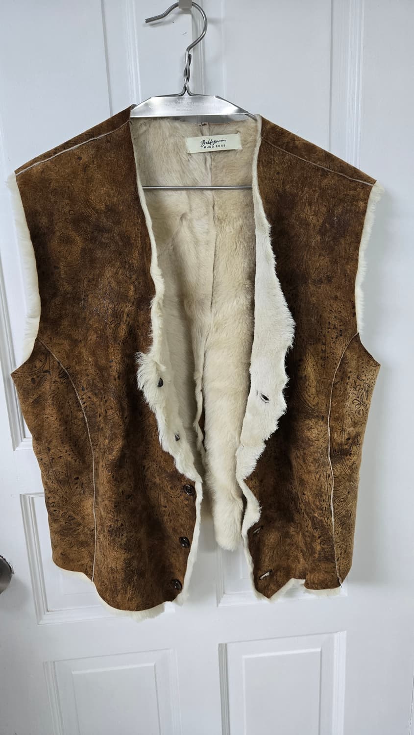 발데사리니 휴고보스 빈티지 리얼무스탕 베스트 상품이미지5