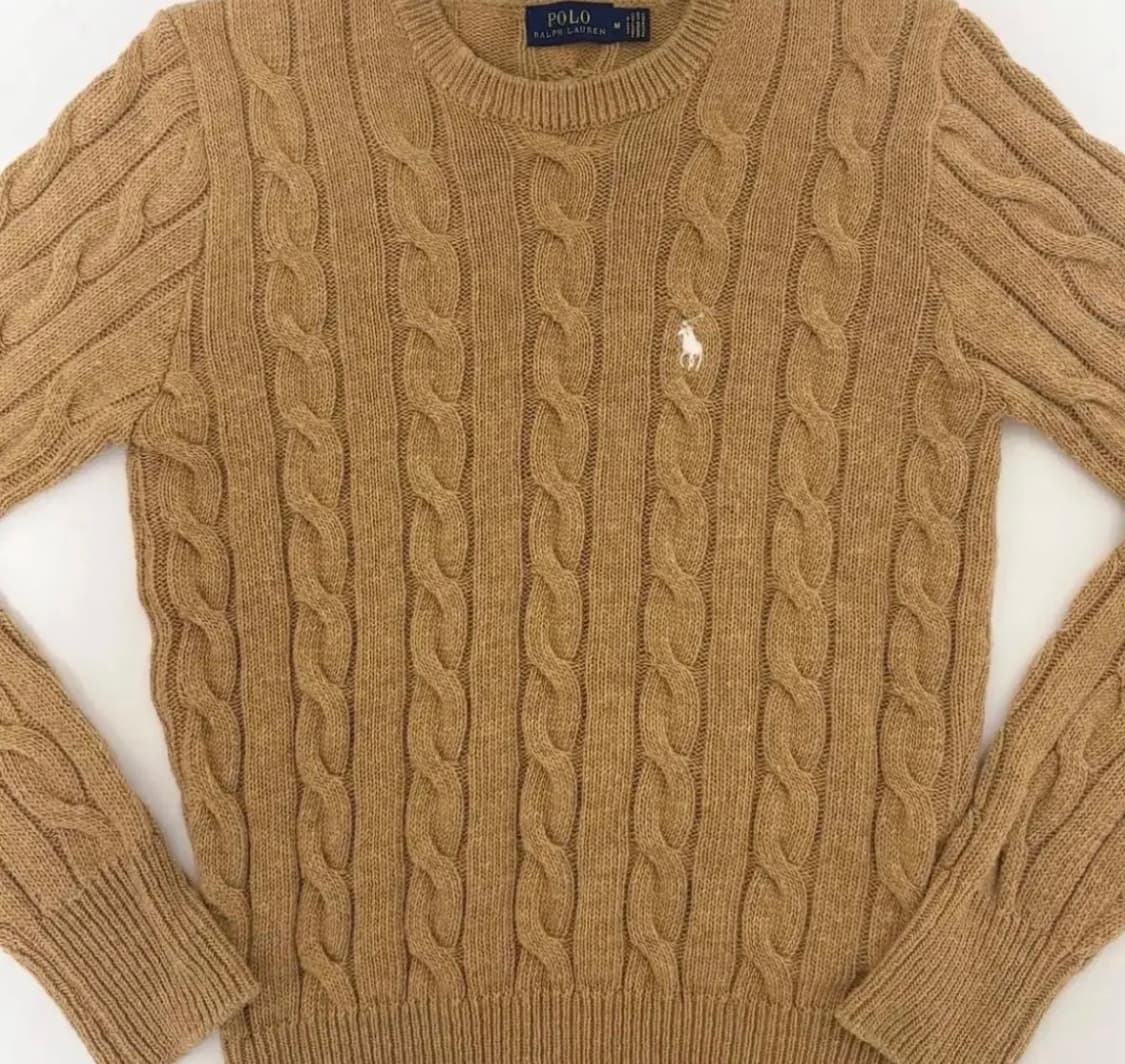 폴로 꽈배기 니트 상품이미지2