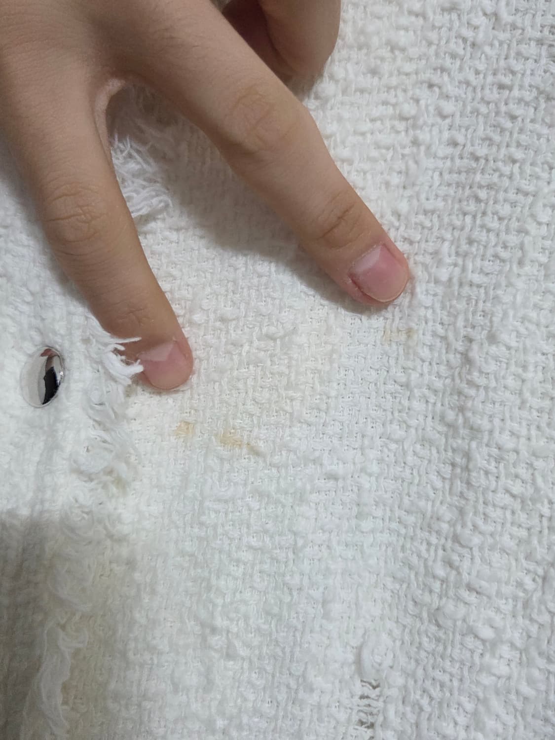 (정품) [이로] 아그네트 프린지 코튼 트위드 자켓 | 00112 상품이미지8