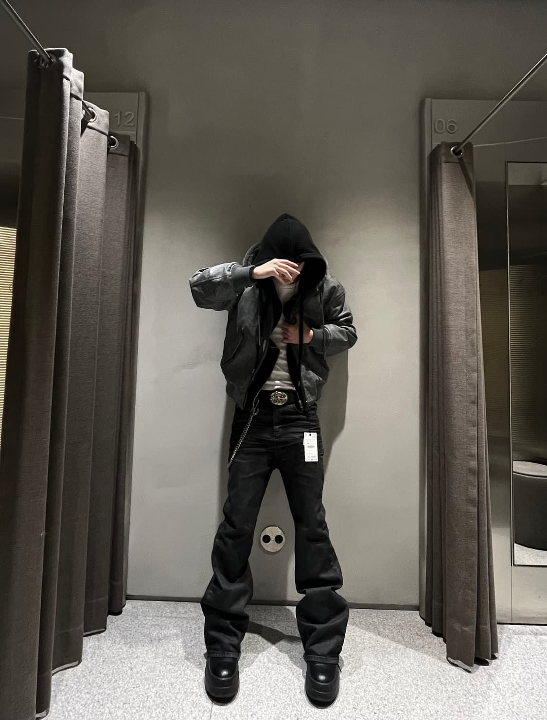 왁스 코팅 플레어진 상품이미지3