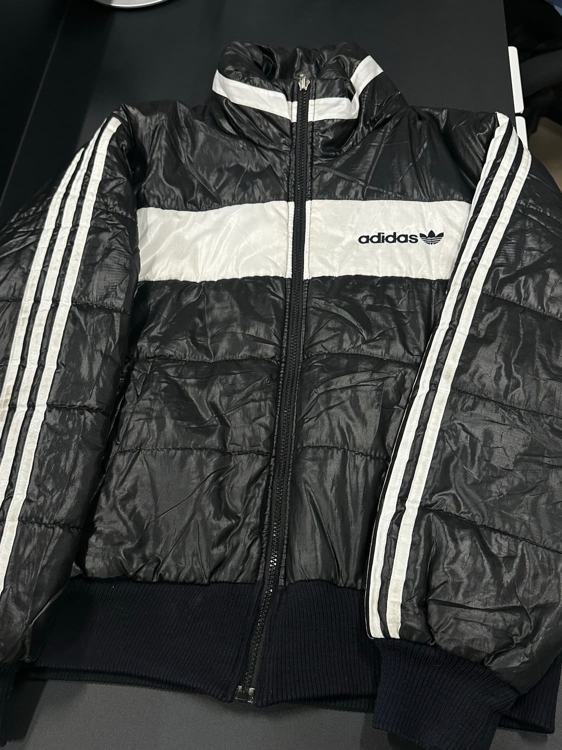 00s 아디다스 스키 푸퍼 퀄팅 자켓 상품이미지3