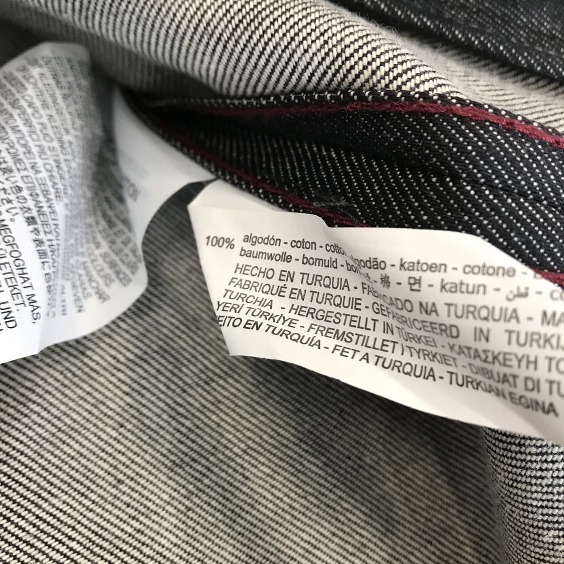 자라 생지 셔츠데님자켓 [M] 상품이미지6