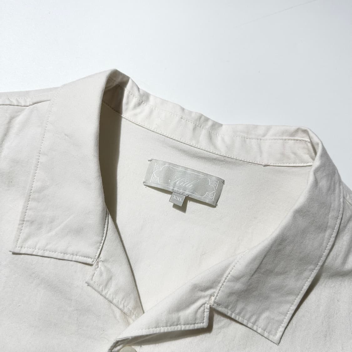 키스 아도니스 엠브로이디드 캠프 카라 셔츠 상품이미지5