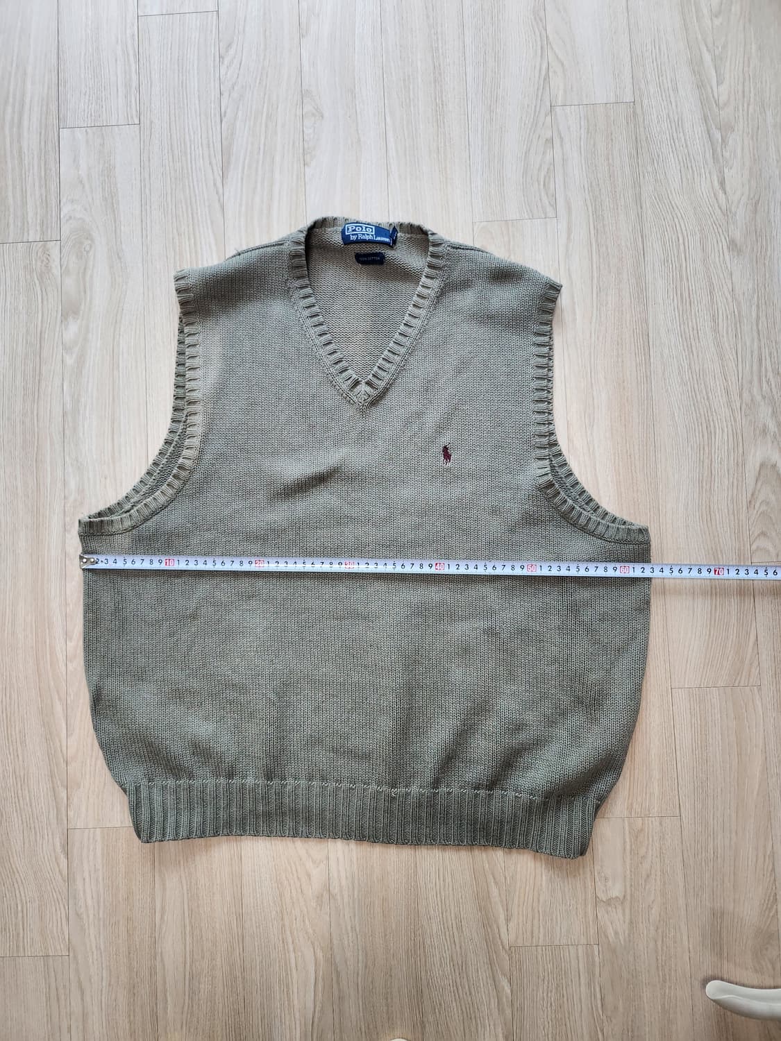 폴로랄프로렌 브이넥조끼 (XXL 상품이미지5