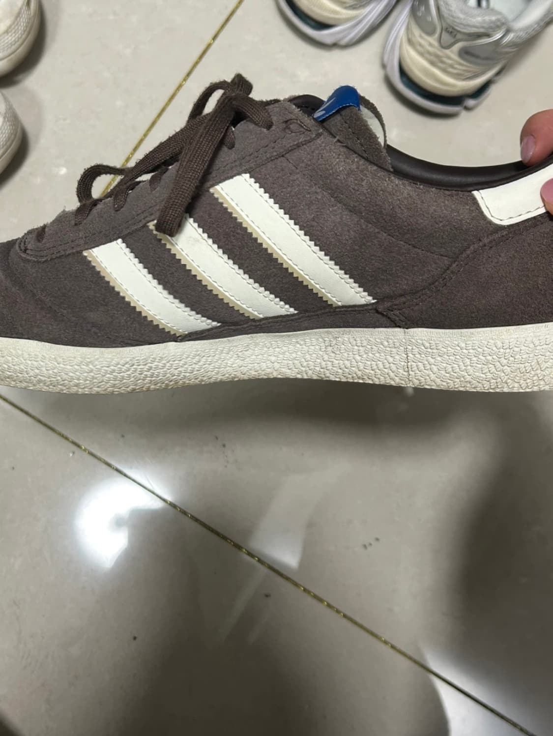 아디다스 스페지알 가젤 브라운 스웨이드 운동화 265 상품이미지2