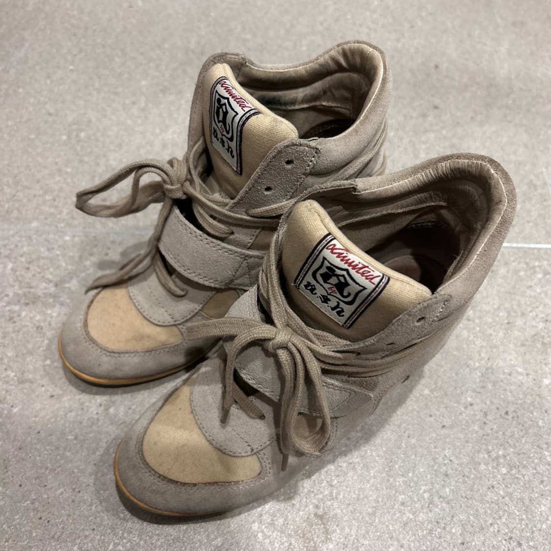 Ash 아쉬 베이지 웨지힐 35 (230 사이즈) 상품이미지1