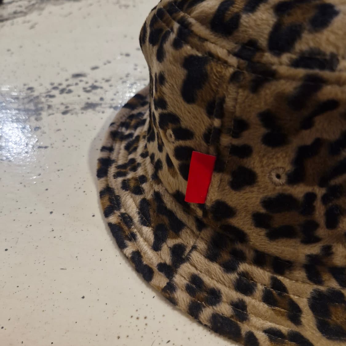 키르시 퍼 레오파드 버킷햇 상품이미지3