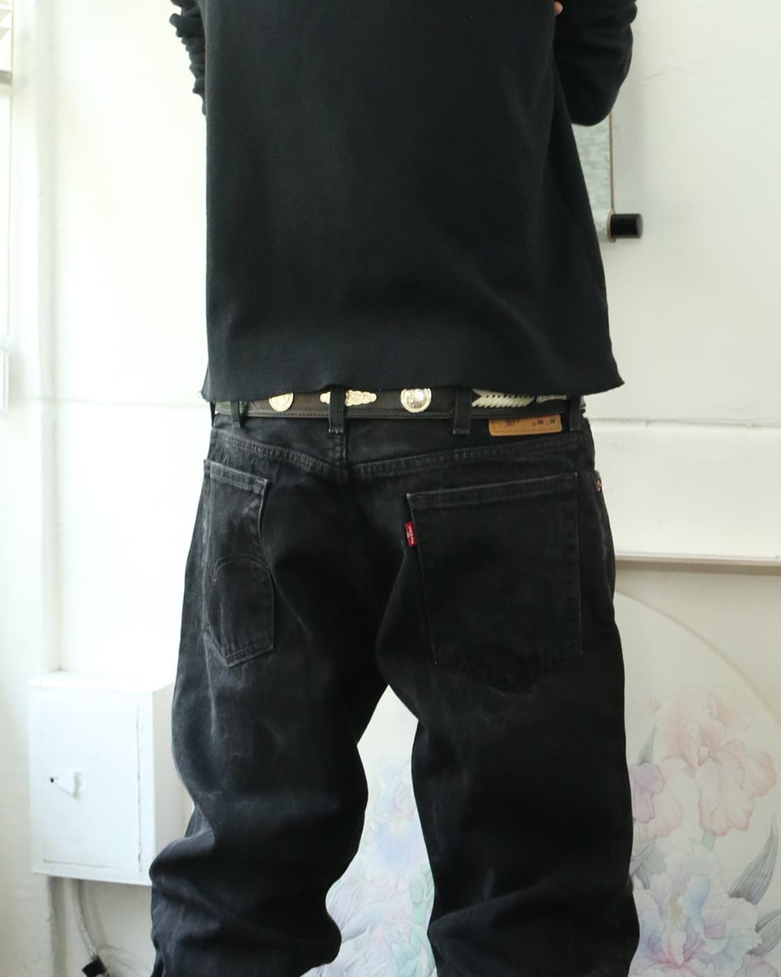 토니 라마 웨스턴 레더 벨트  상품이미지3