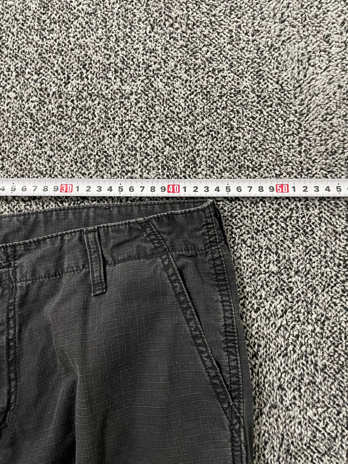 빈티지9. 칼하트 WIP 레귤러 카고 팬츠 워크 팬츠 면바지 딥차콜 상품이미지5