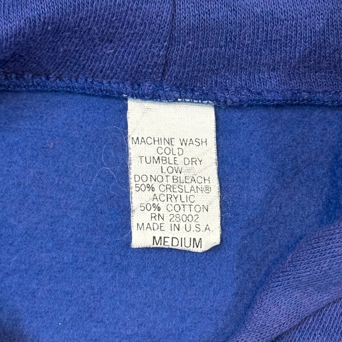 M) USA 빈티지 스웻 후드티 상품이미지6