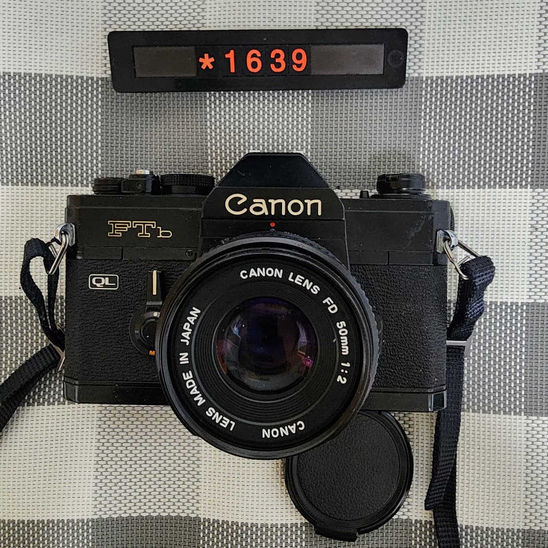 캐논 FTb 필름카메라 1대 2 단렌즈 렌즈 블랙바디 상품이미지1