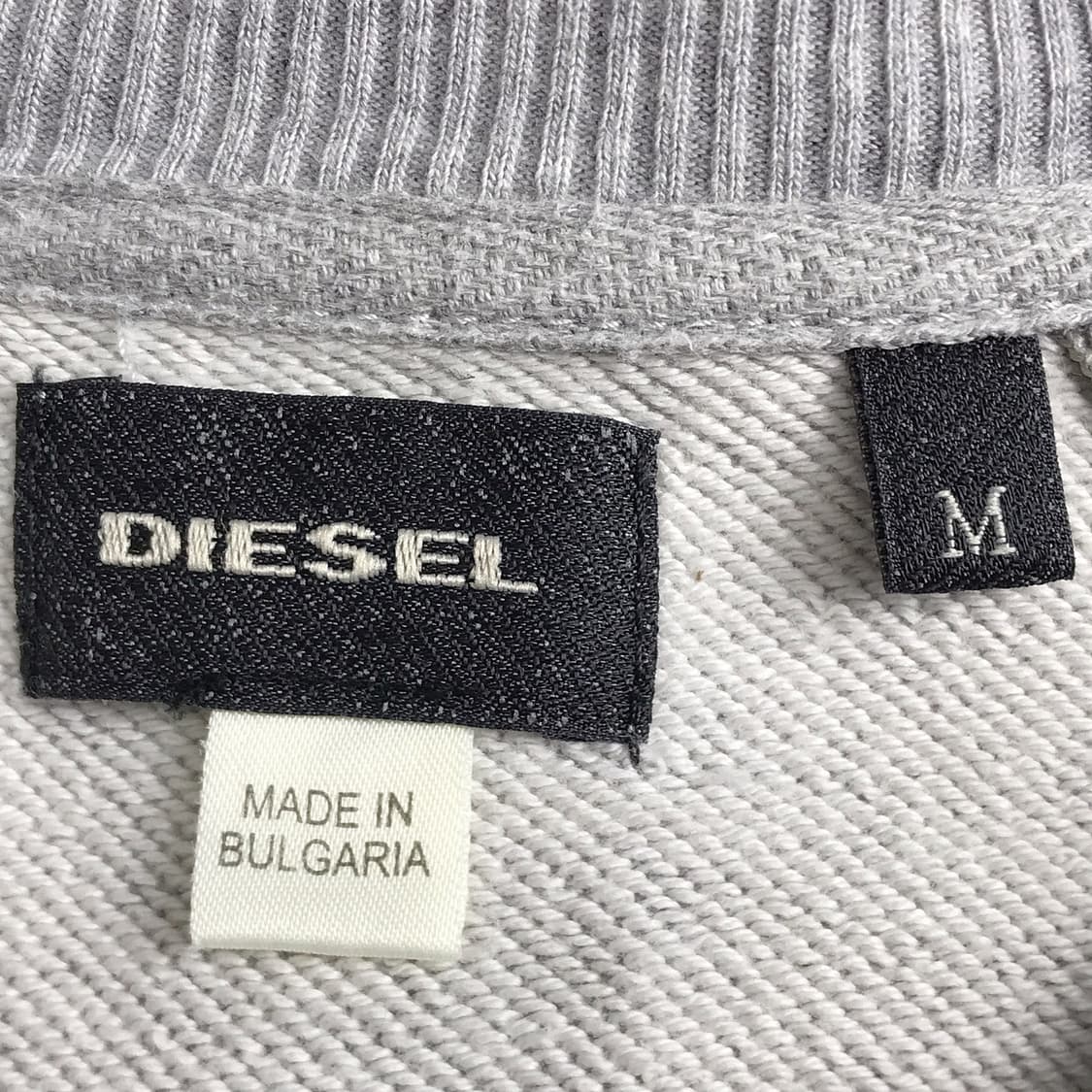 디젤 지퍼 디테일 맨투맨 티셔츠 남성M (95) 상품이미지7