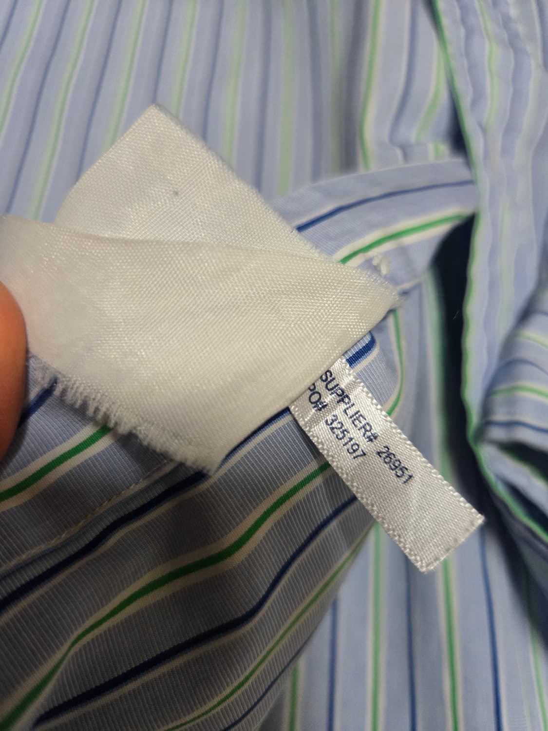 폴로 랄프로렌 남성 정품 스트라이프 셔츠 상품이미지6