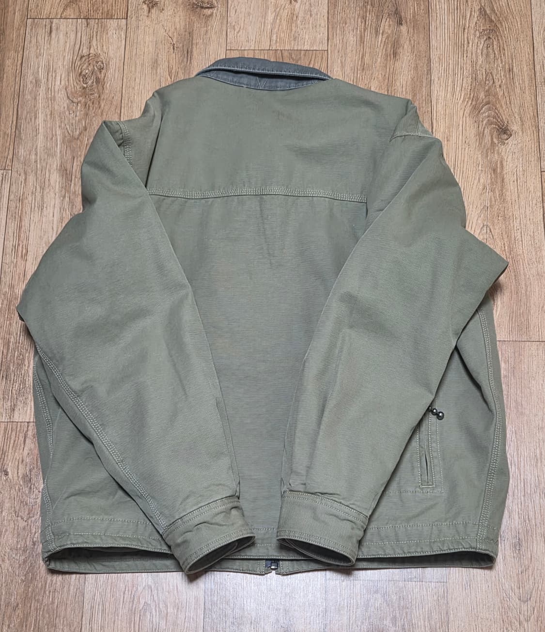 프리즘웍스 정글 클로스 디스트로이드 자켓 (카키 베이지) XL 사이즈 상품이미지5